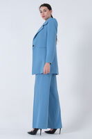 Bebe Mavi Ceket-Yelek Pantolonlu 3'lü Takım Elbise 0106324.449 - 3