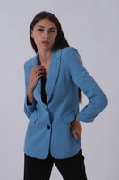 Bebe Mavi Vatkalı Astarlı Blazer Ceket 0105110.449 - 2