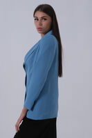Bebe Mavi Vatkalı Astarlı Blazer Ceket 0105110.449 - 3