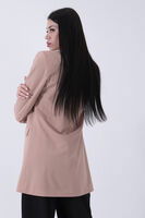 Bej Astarlı Düğme Kapamalı Blazer Ceket 0105123.55 - 5