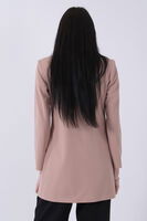 Bej Astarlı Düğme Kapamalı Blazer Ceket 0105123.55 - 6