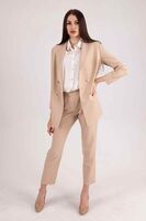Bej Blazer Ceket Pantolon İkili Takım 0106305.55 - 3