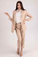Bej Blazer Ceket Pantolon İkili Takım 0106305.55 - 6