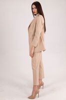 Bej Blazer Ceket Pantolon İkili Takım 0106305.55 - 7