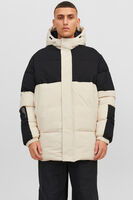 Bej Jack & Jones Force Puffer Sn Erkek Kapüşonlu Mont 77724K12235870.55 - 1