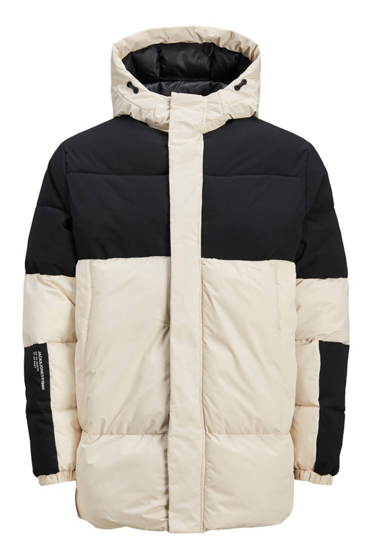 Bej Jack & Jones Force Puffer Sn Erkek Kapüşonlu Mont 77724K12235870.55 - Ardanewline (1)