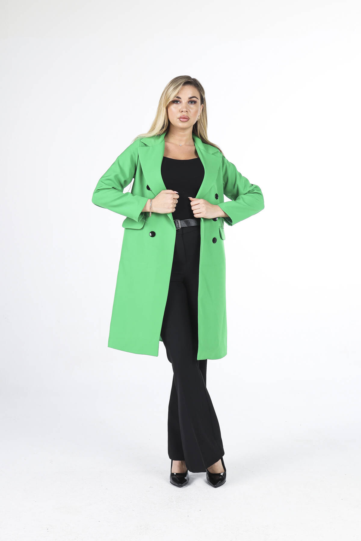 Benetton Klasik Yaka Kapamasız Ceket 0809116.435 - Ardanewline