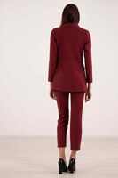 Bordo Blazer Ceket Pantolon İkili Takım 0106305.04 - 4