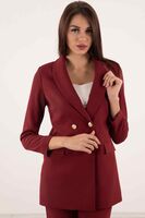 Bordo Blazer Ceket Pantolon İkili Takım 0106305.04 - 5