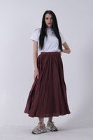 Bordo Kraşlı Etek 422182.04 - 2