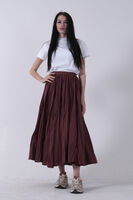 Bordo Kraşlı Etek 422182.04 - 3