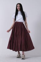 Bordo Kraşlı Etek 422182.04 - 4