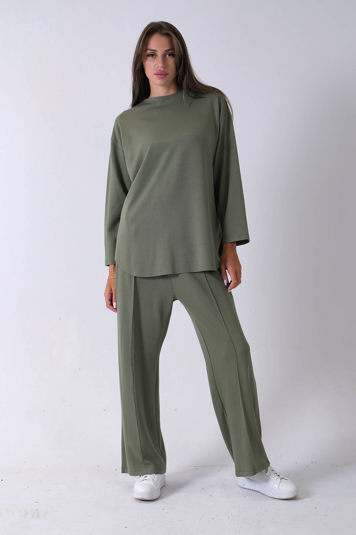 Çağla Rahat Kumaş Basic Pantolonlu Takım 31040630.332 - Ardanewline