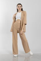 Camel Kimono Pantolon İkili Krep Takım 0106314.09 - 1
