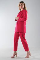 Fuşya Blazer Ceket Pantolon İkili Takım 0106305.12 - 3