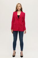 Fuşya Vatkalı Astarlı Blazer Ceket 0105110.12 - 2