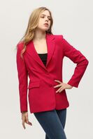 Fuşya Vatkalı Astarlı Blazer Ceket 0105110.12 - 3
