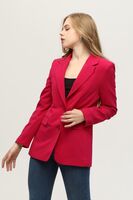 Fuşya Vatkalı Astarlı Blazer Ceket 0105110.12 - 7