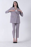 Gri Blazer Ceket Pantolon İkili Takım 0106305.06 - 5