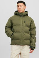 Haki Jack & Jones Erkek Kapşonlu Şişme Mont 77724K12238998.23 - 1
