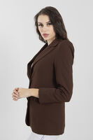 Kahve Vatkalı Astarlı Blazer Ceket 0105110.05 - 2