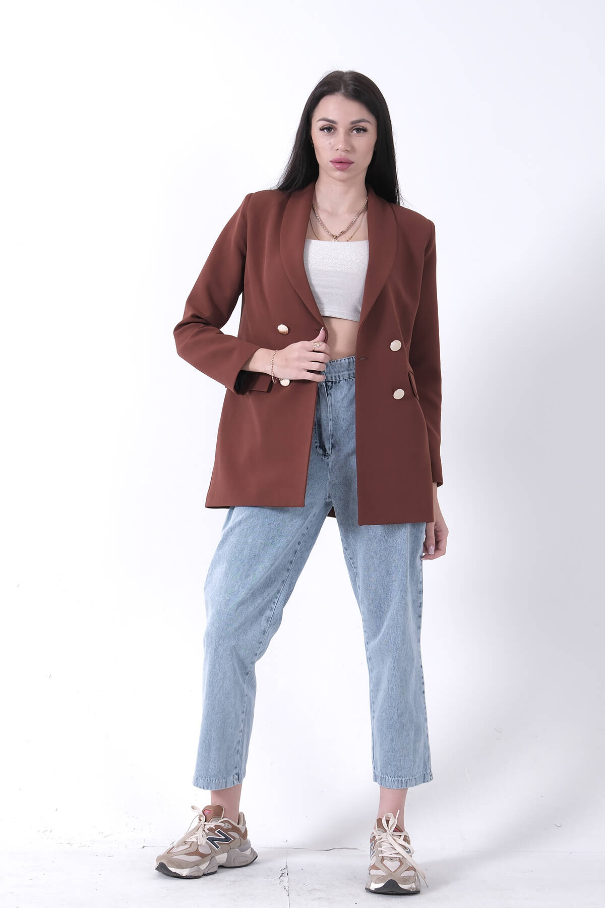 Kahve Vatkalı Astarlı Ceket 3971156.05 - Ardanewline