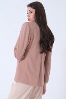 Koyu Bej Vatkalı Astarlı Blazer Ceket 0105110.376 - 5