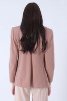 Koyu Bej Vatkalı Astarlı Blazer Ceket 0105110.376 - 6