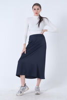 Lacivert A Kesim Saten Etek 3979355.02 - 1