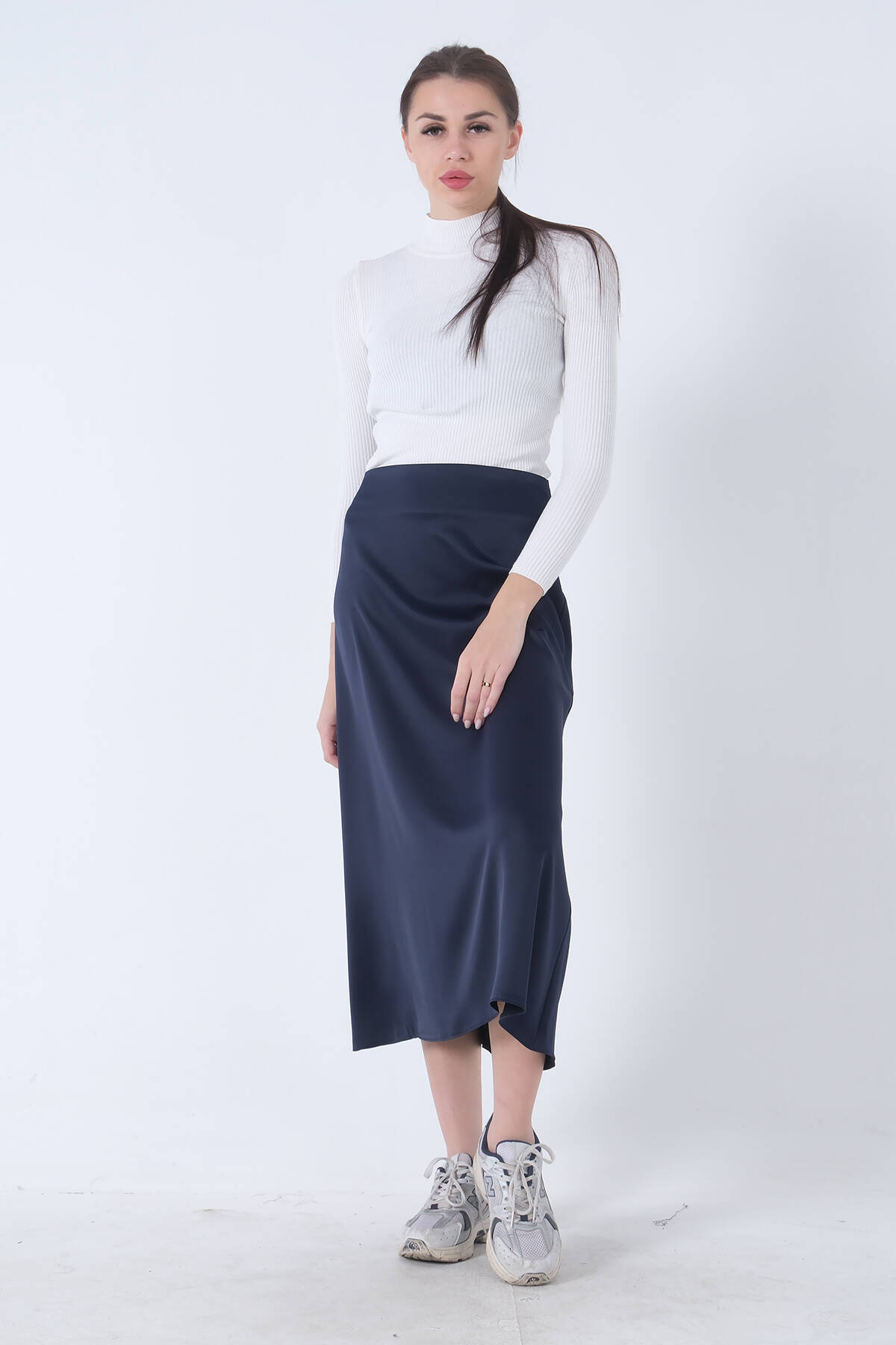 Lacivert A Kesim Saten Etek 3979355.02 - Ardanewline (1)