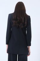 Lacivert Astarlı Düğme Kapamalı Blazer Ceket 0105123.02 - 7