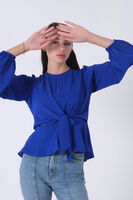 Saks Beli Bağlama Detaylı Bluz 0806546.26 - 3