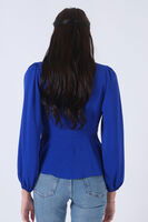Saks Beli Bağlama Detaylı Bluz 0806546.26 - 5