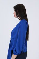 Saks Beli Bağlama Detaylı Bluz 0806546.26 - 6