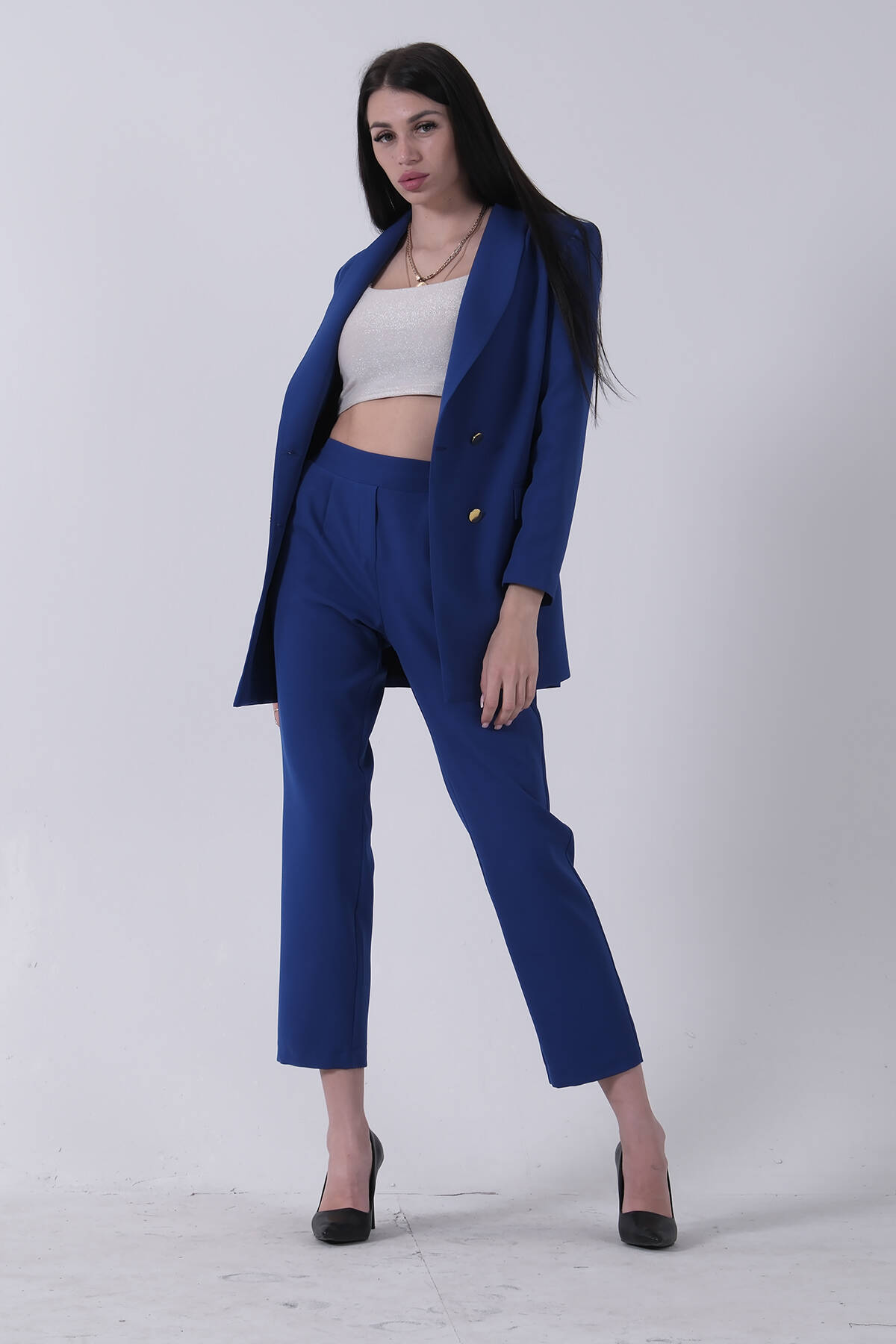 Saks Blazer Ceket Pantolon İkili Takım 0106305.26 - Ardanewline