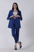 Saks Blazer Ceket Pantolon İkili Takım 0106305.26 - 4