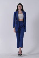 Saks Blazer Ceket Pantolon İkili Takım 0106305.26 - video