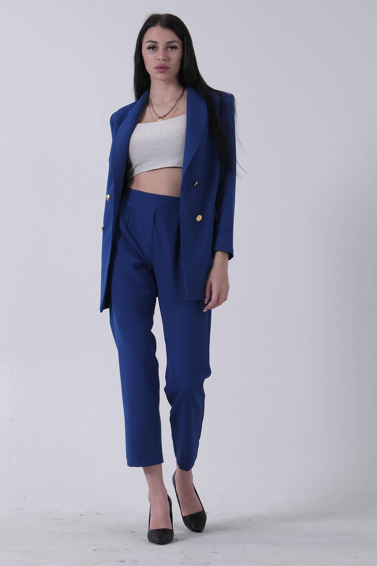 Saks Blazer Ceket Pantolon İkili Takım 0106305.26 - Ardanewline (1)