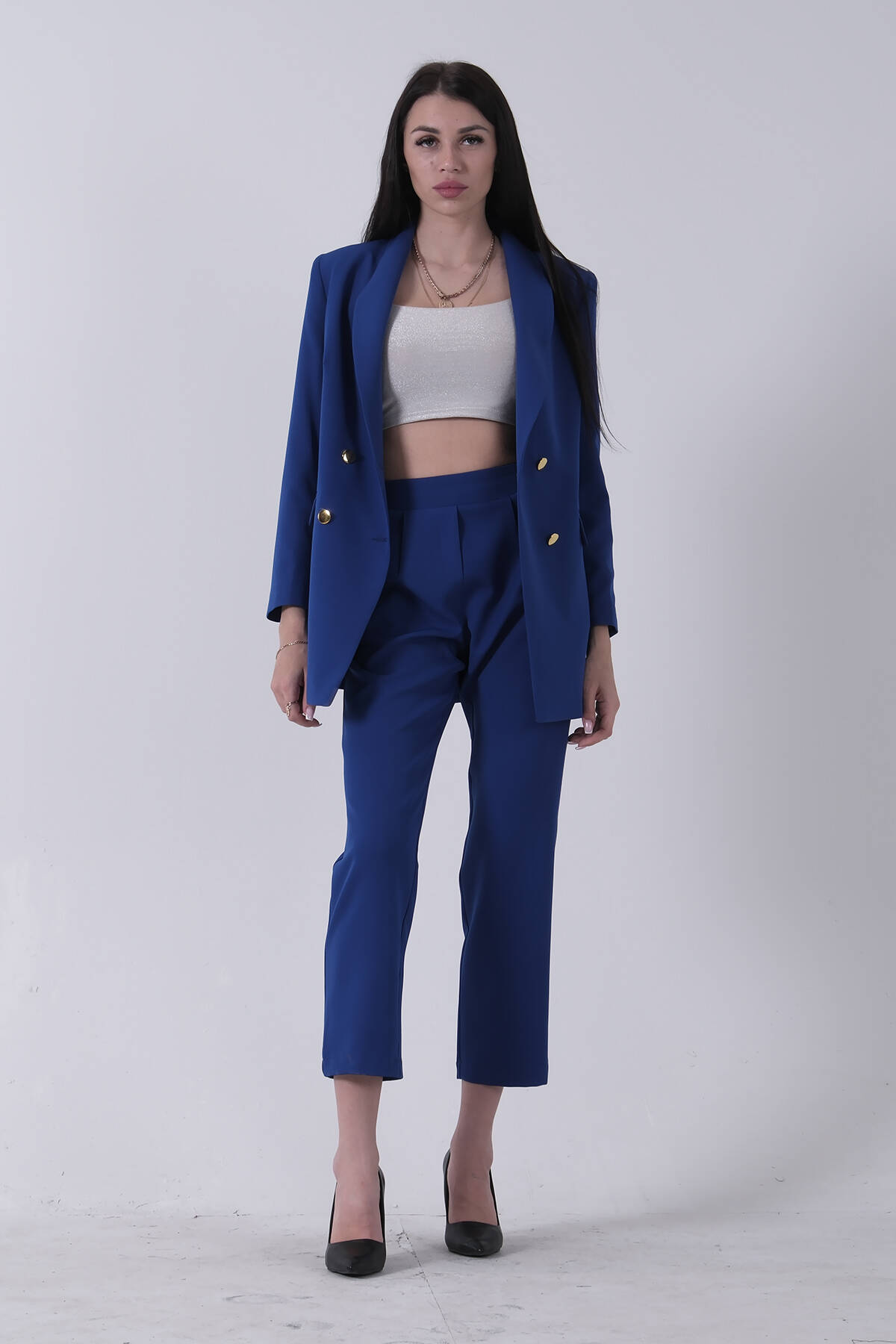 Saks Blazer Ceket Pantolon İkili Takım 0106305.26 - Ardanewline (1)