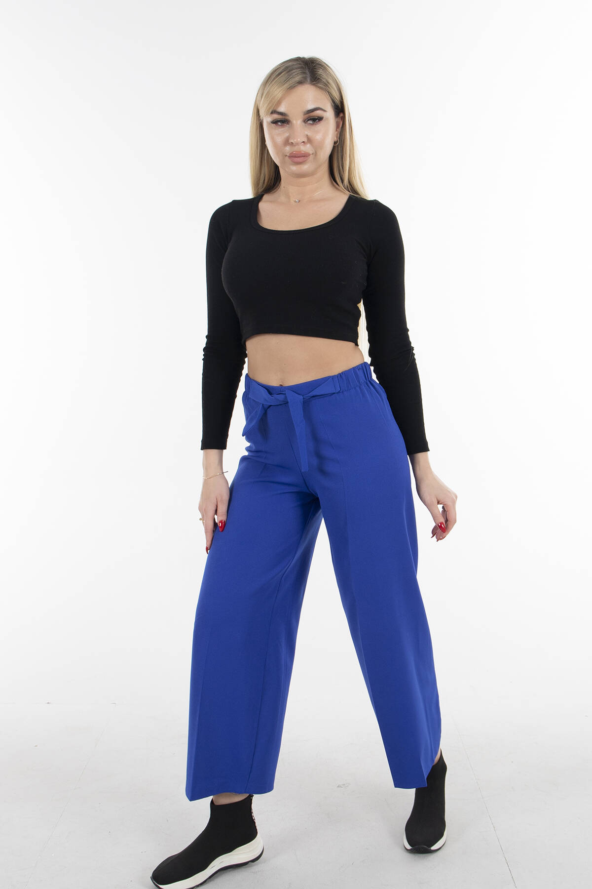 Saks Bol Paça Lastikli Pantolon 3101102.26 - Ardanewline