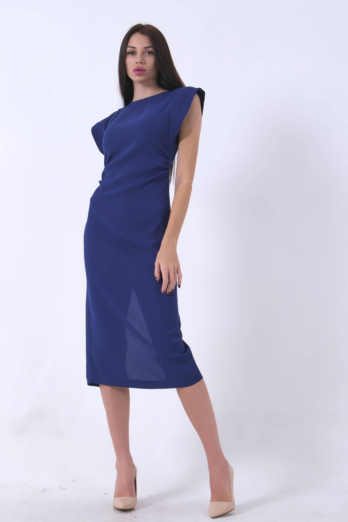 Saks Büzgülü Elbise 0104022.26 - Ardanewline