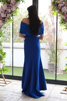 Saks Fiyonk Detaylı Straplez Taş İşlemeli Abiye 9705564.26 - 6