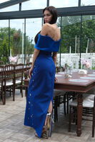 Saks Fiyonk Detaylı Taş İşlemeli Abiye 9705494.26 - 4
