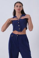 Saks Keten Yelekli Takım 0106321.26 - 6