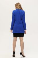 Saks Leopar Astar Detaylı Krep Blazer Ceket 0105120.26 - 10