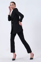 Siyah Blazer Ceket Pantolon İkili Takım 0106305.01 - 3