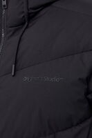 Siyah Logo Baskili Kapüsonlu Puffer Mont 77724K12238849.01 - 4
