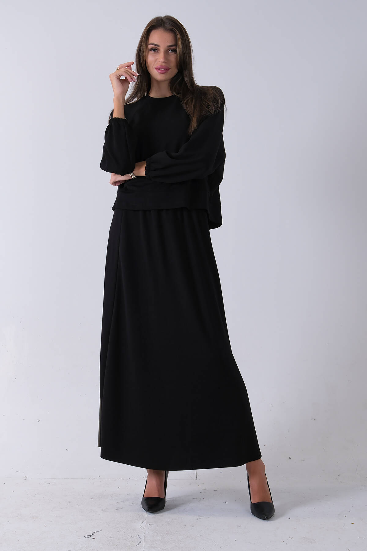 Siyah Önü Yarasakol Etekli Takım 31040702.01 - Ardanewline (1)