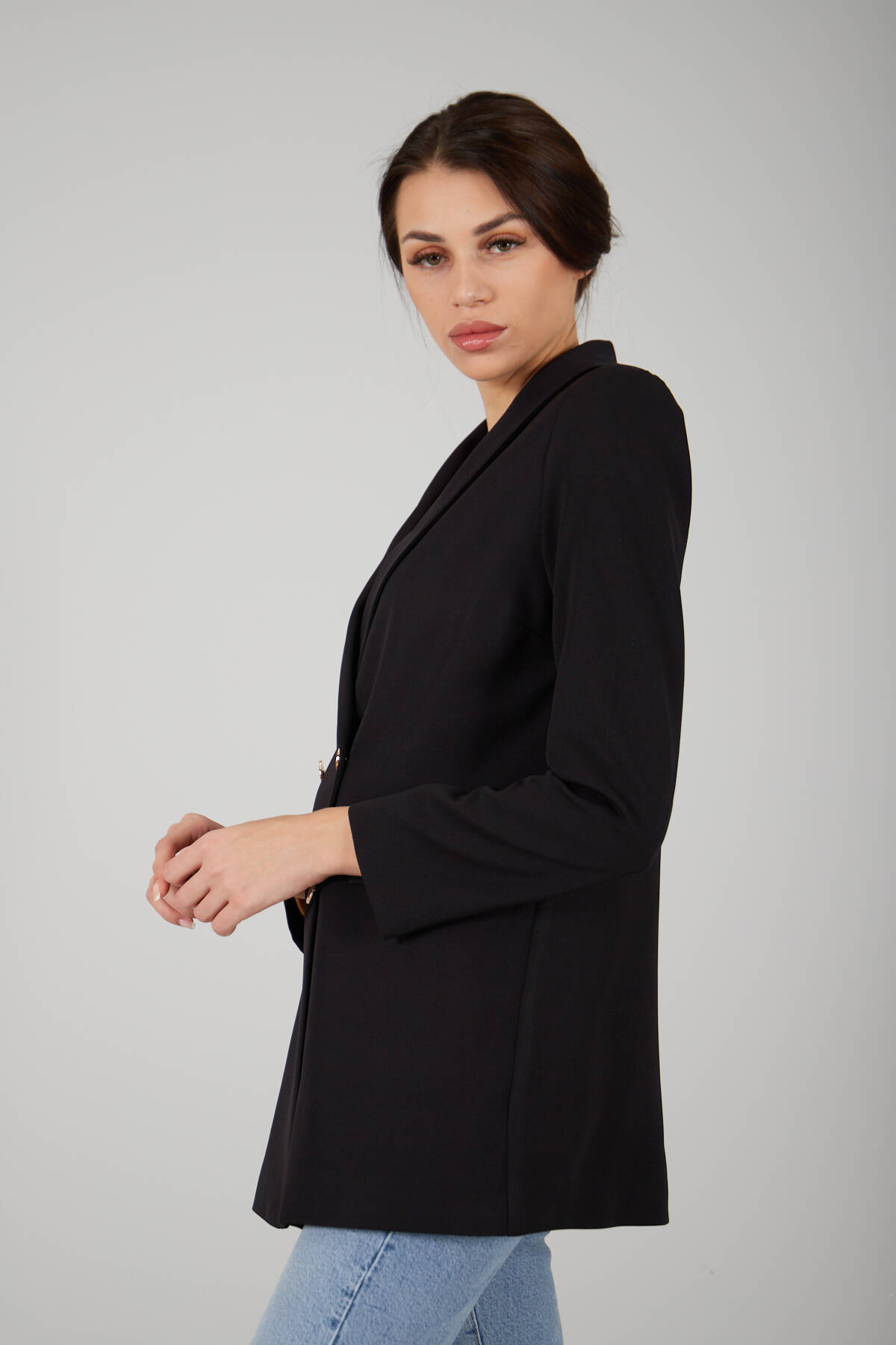 Siyah Vatkalı Astarlı Ceket 3971156.01 - Ardanewline (1)