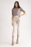 Taş Geniş Kemerli Bilek Paça Klasik Pantolon 0303553.50 - 1